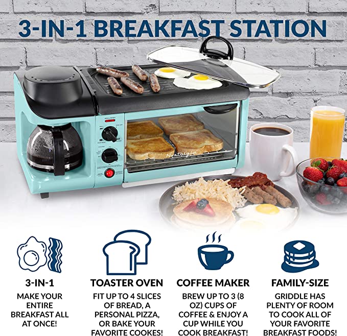 Nostalgia Retro Breakfast Station
