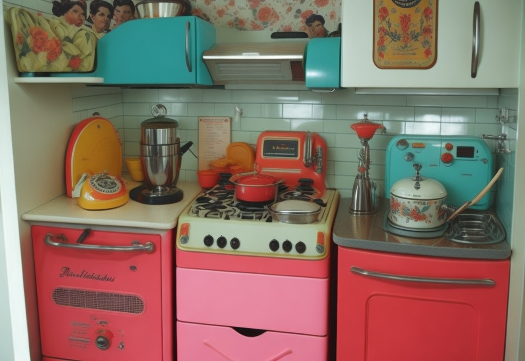 Retro kitsch appliances