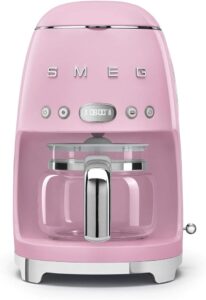Smeg retro Pink Coffee Machine