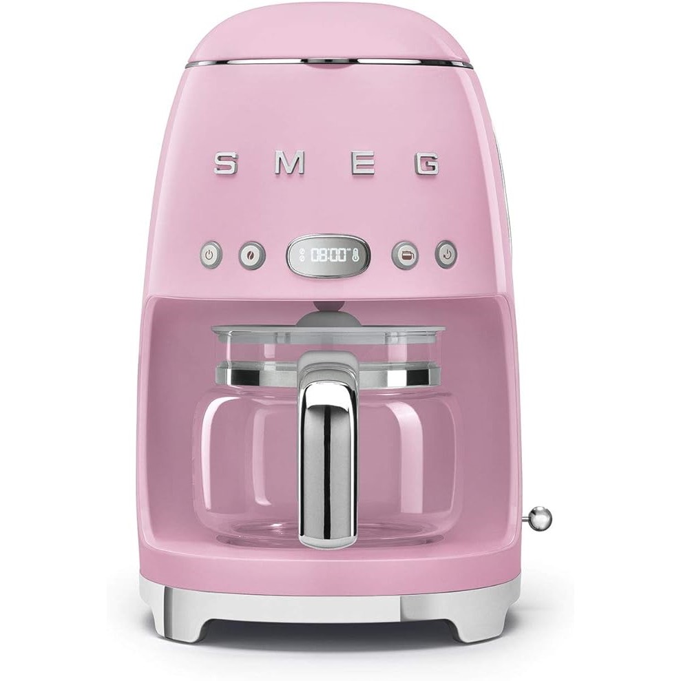 Smeg Retro Pink Coffee Machine - Kitschin