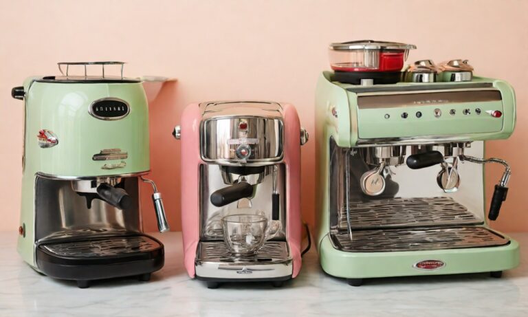 Retro Kitsch Espresso Machines