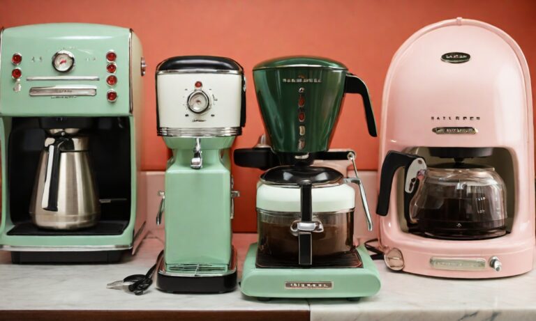 Retro Kitsch Coffee Machines